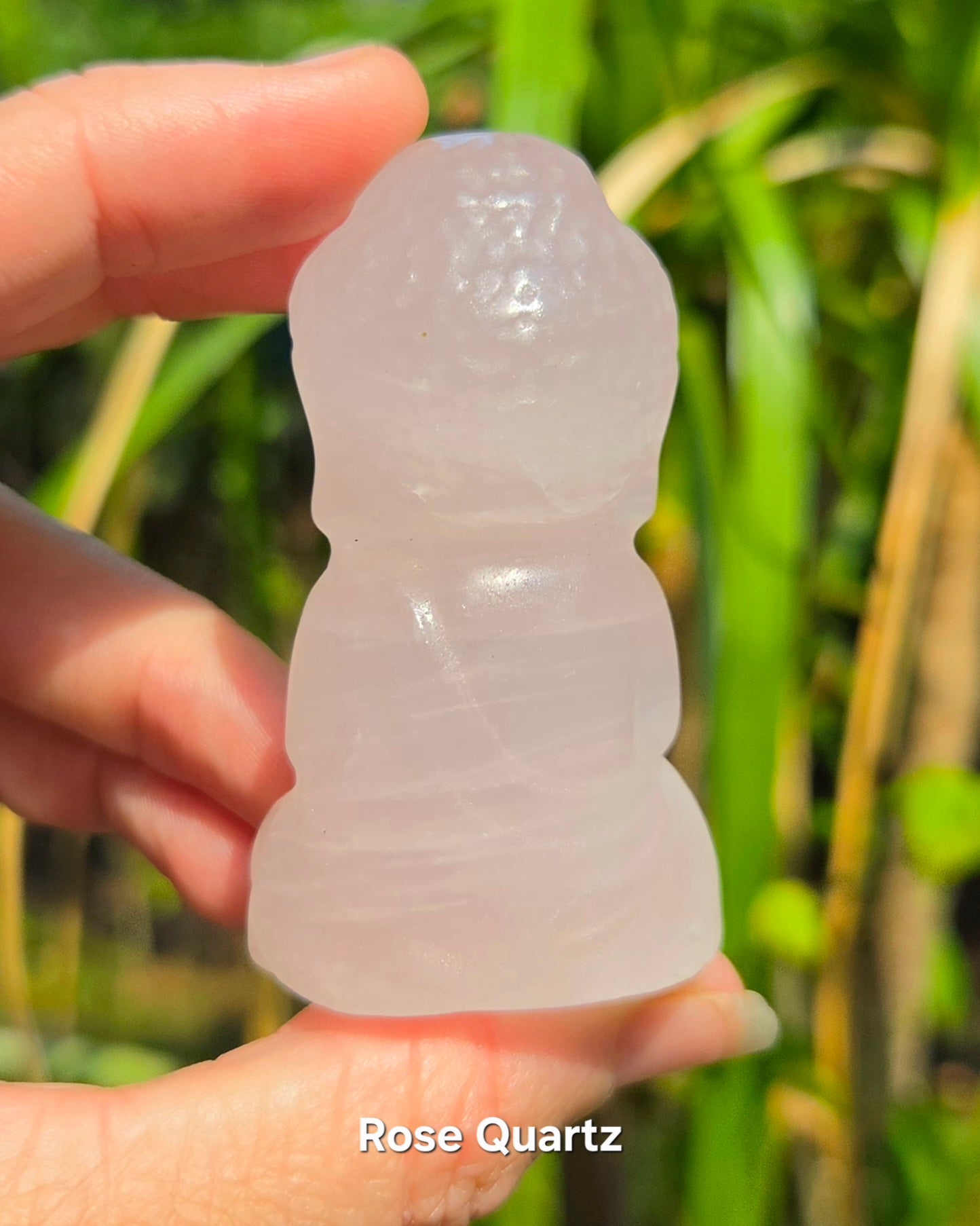 Buddha (Green Aventurine or Rose Quartz)