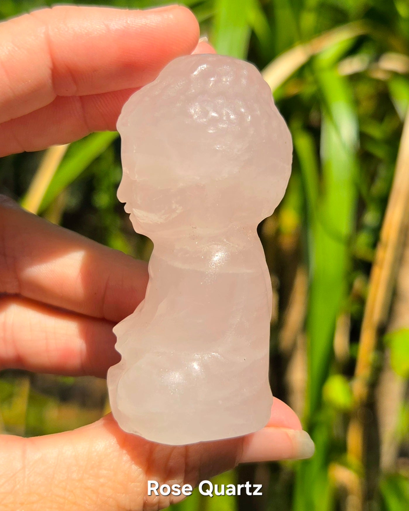 Buddha (Green Aventurine or Rose Quartz)