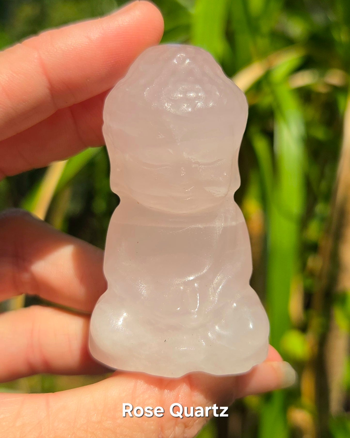 Buddha (Green Aventurine or Rose Quartz)