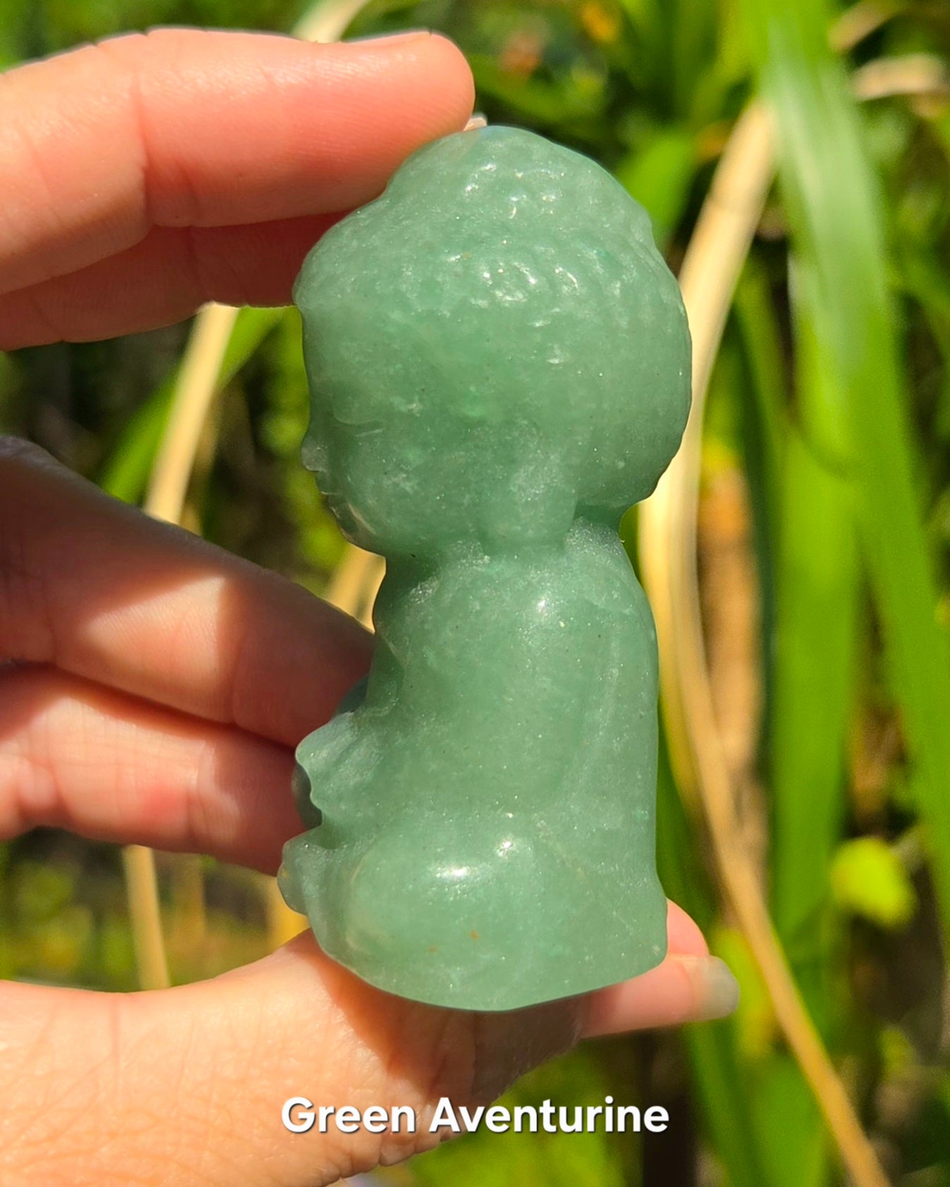 Buddha (Green Aventurine or Rose Quartz)