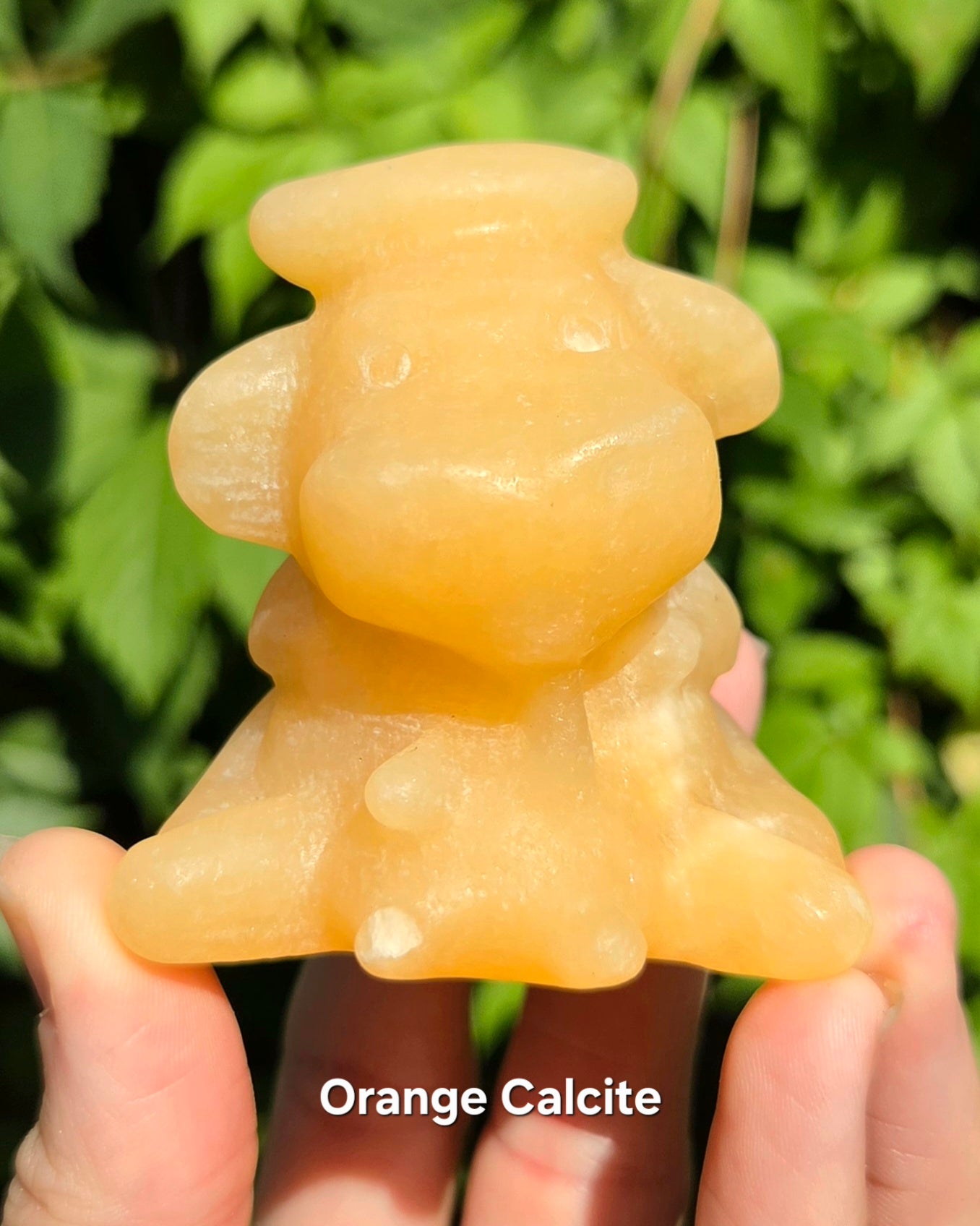 Cows (Orange Calcite, Orchid Calcite, Quartz)