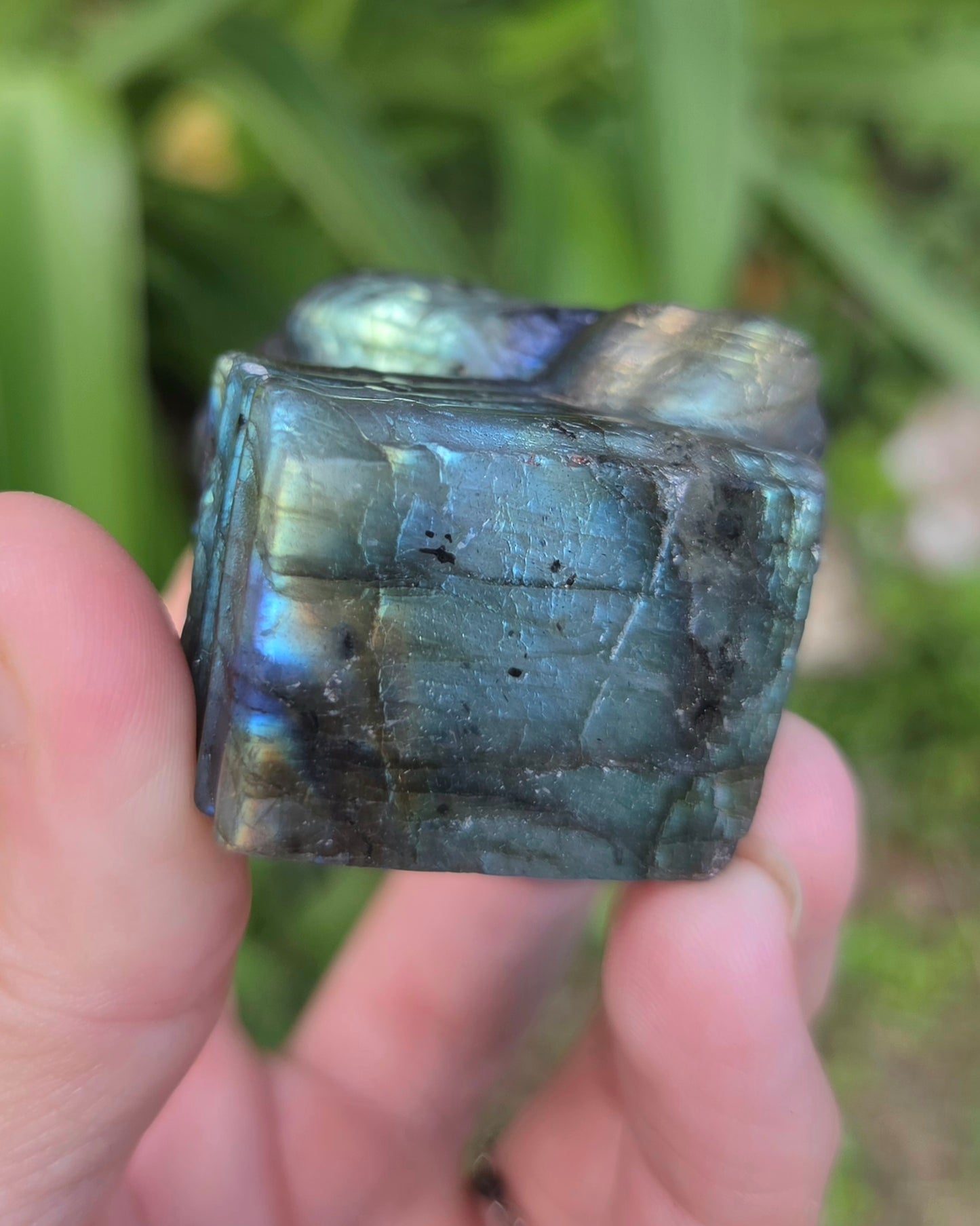 Owl on Books (Emberlite, Fluorite, Green Aventurine, Labradorite, or Rose Quartz)