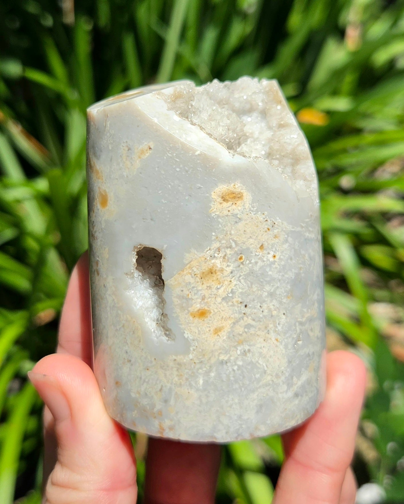 Druzy Agate Core