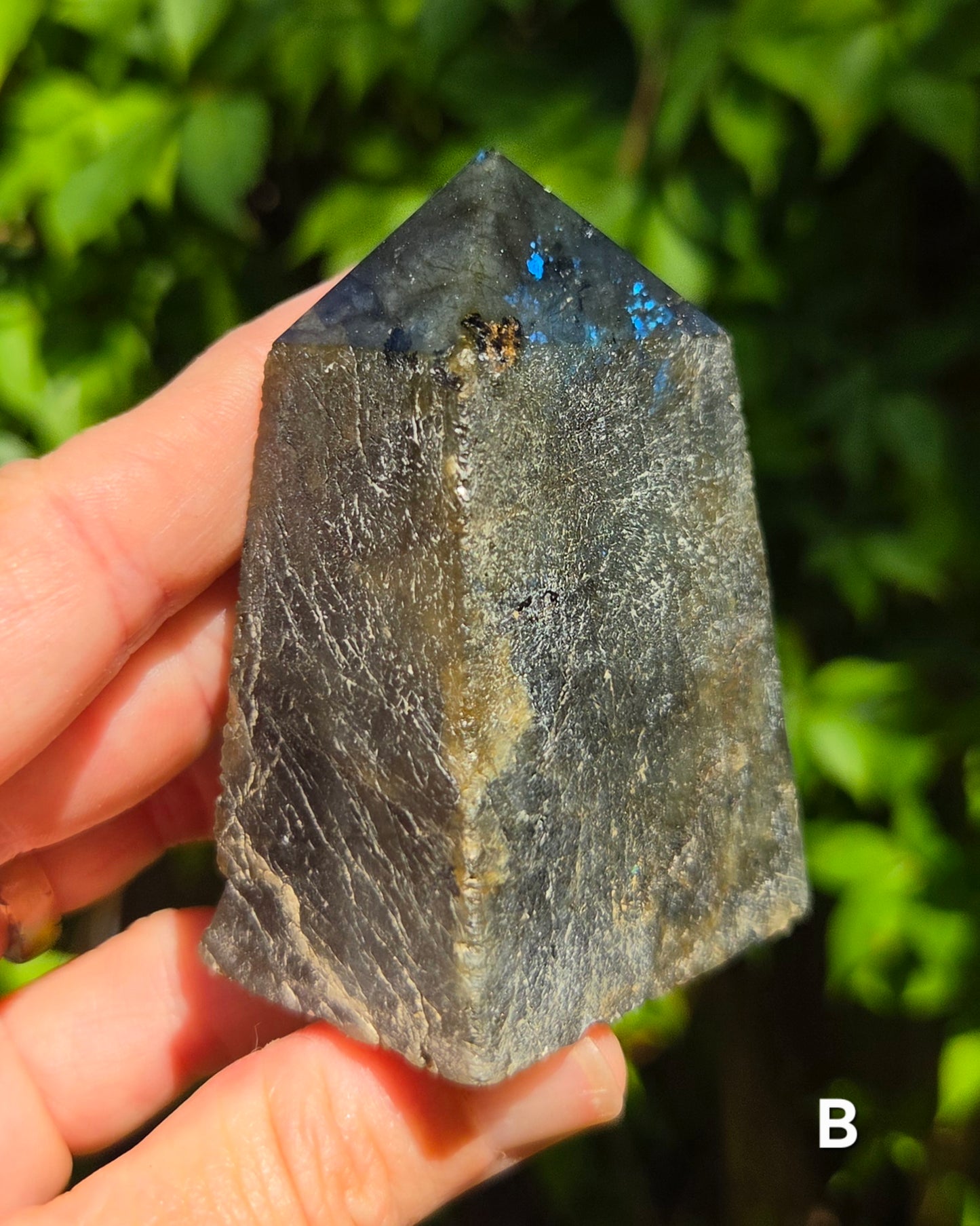 Labradorite Top Polished Obelisks