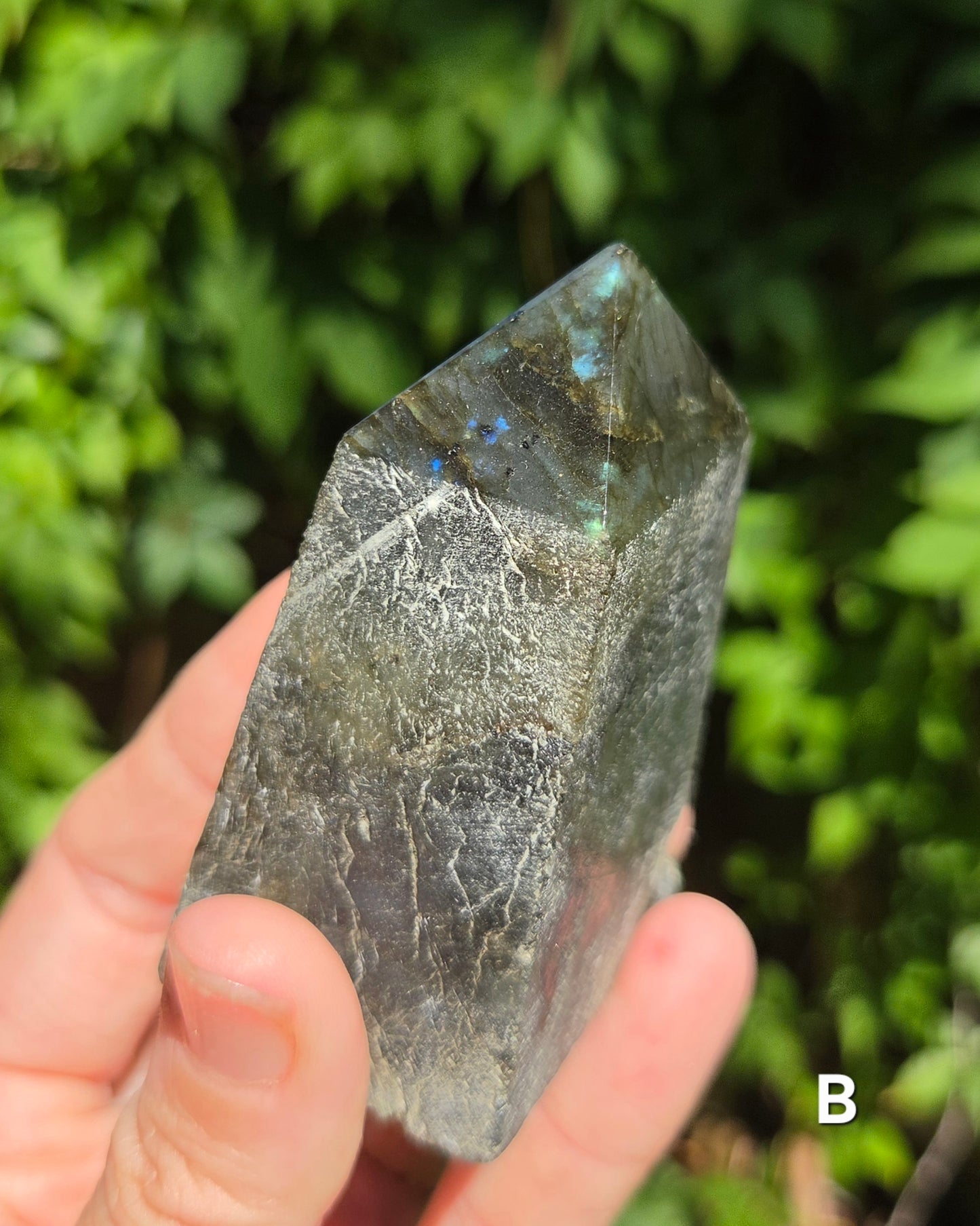 Labradorite Top Polished Obelisks