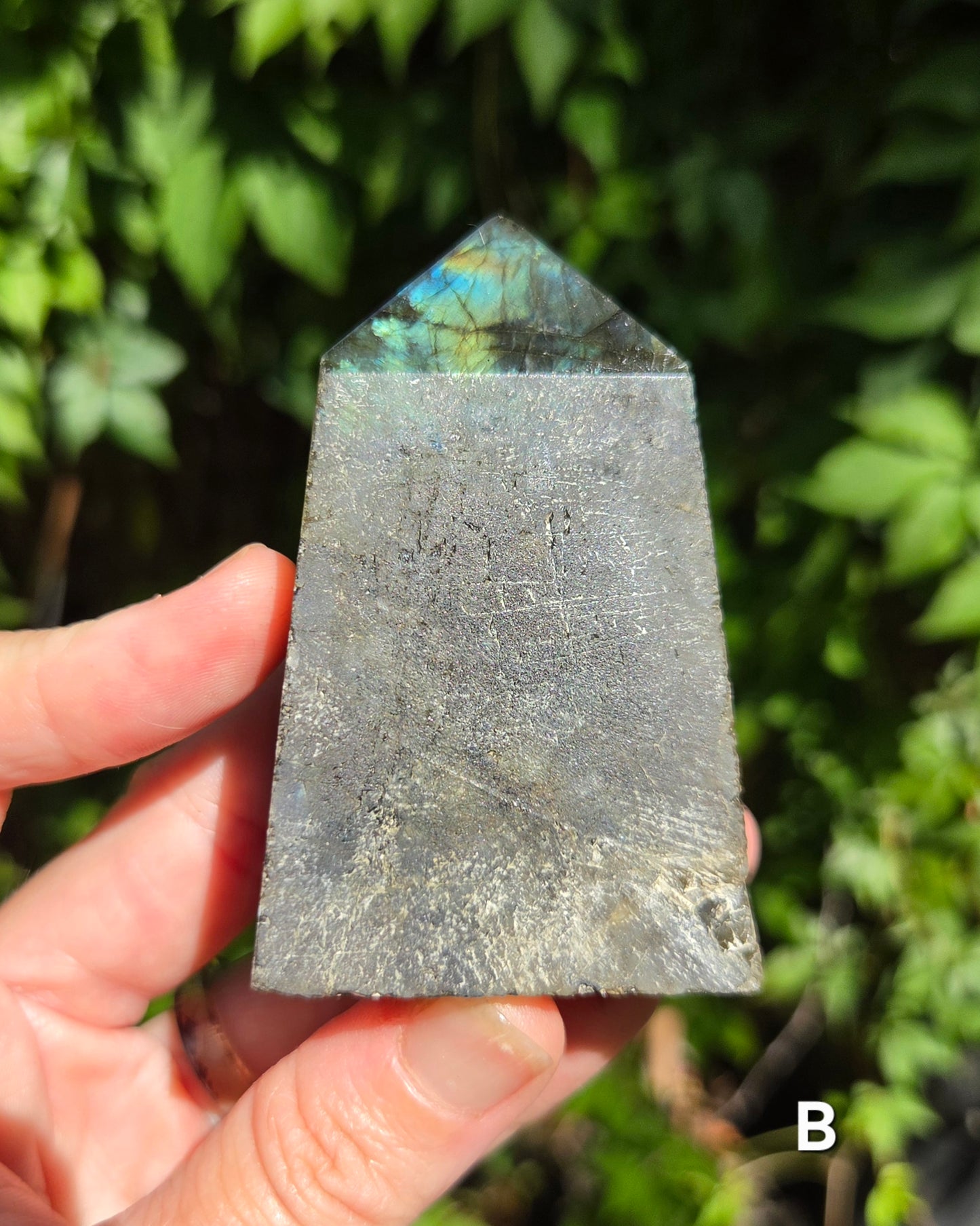 Labradorite Top Polished Obelisks