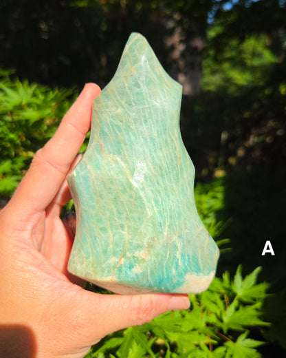 Amazonite Flames