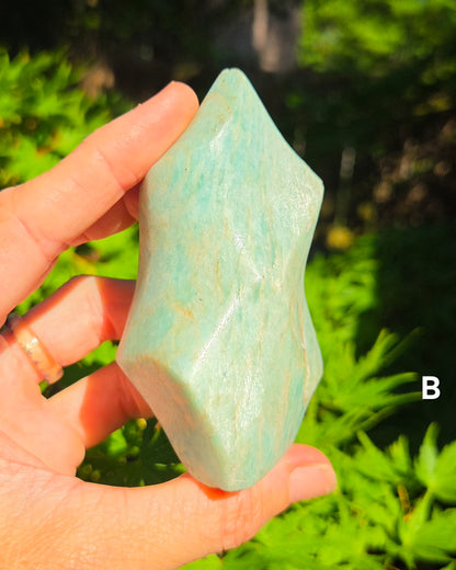 Amazonite Flames
