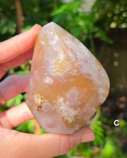 Flower Agate Flames