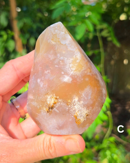 Flower Agate Flames