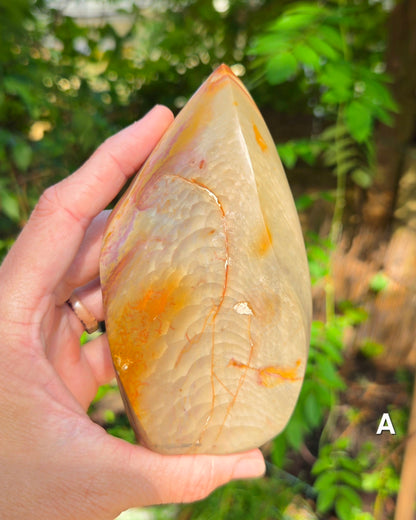 Polychrome Jasper Flames