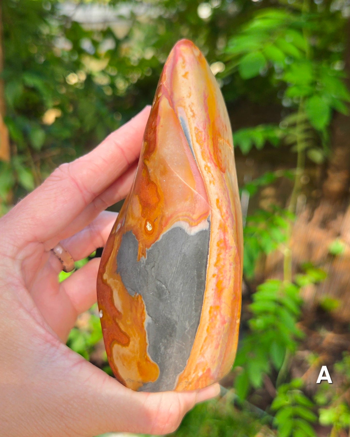Polychrome Jasper Flames