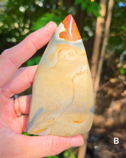 Polychrome Jasper Flames