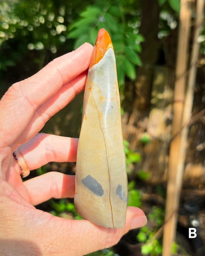 Polychrome Jasper Flames