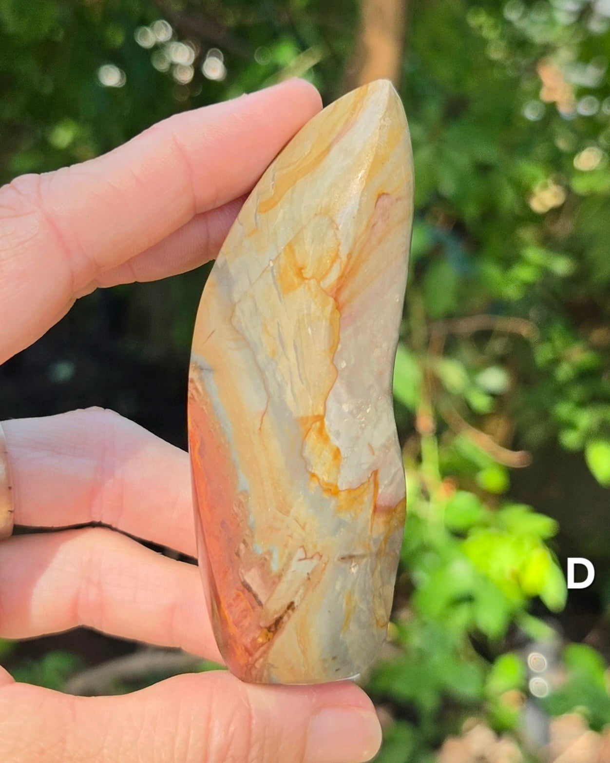 Polychrome Jasper Flames