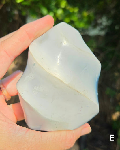 Orca Agate Flames