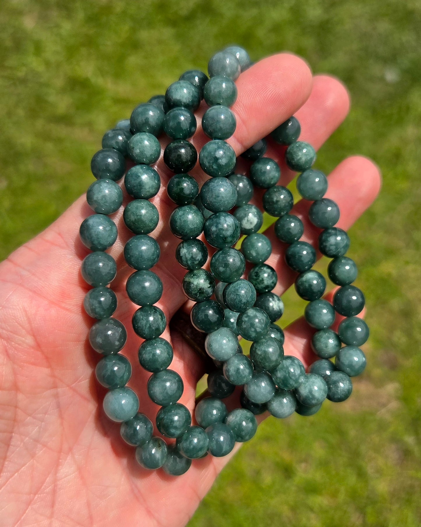 Jade Stretchy Bracelet