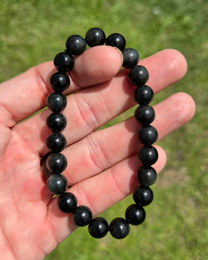 Rainbow Obsidian Stretchy Bracelet
