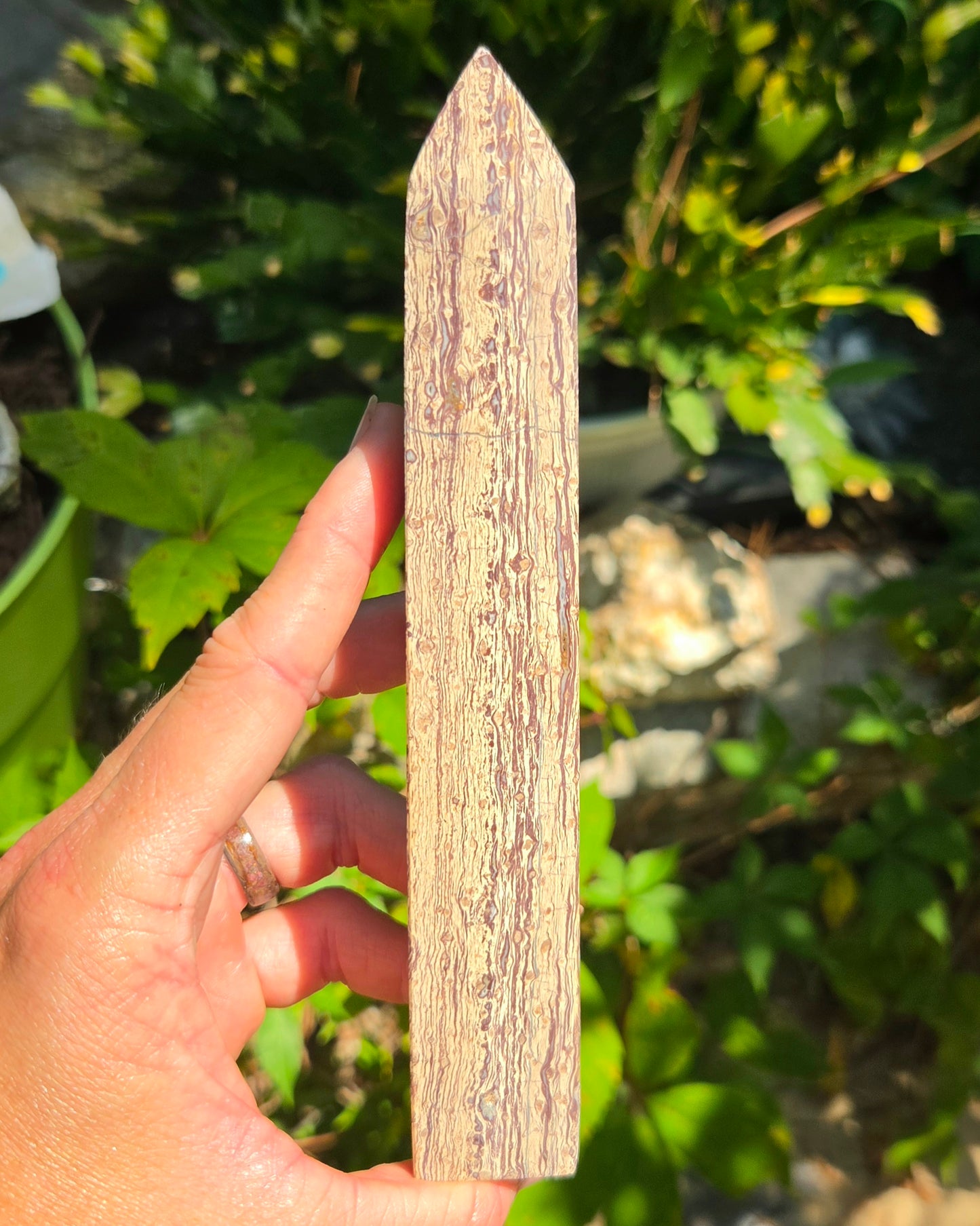 Fluorite in Matrix Obelisk