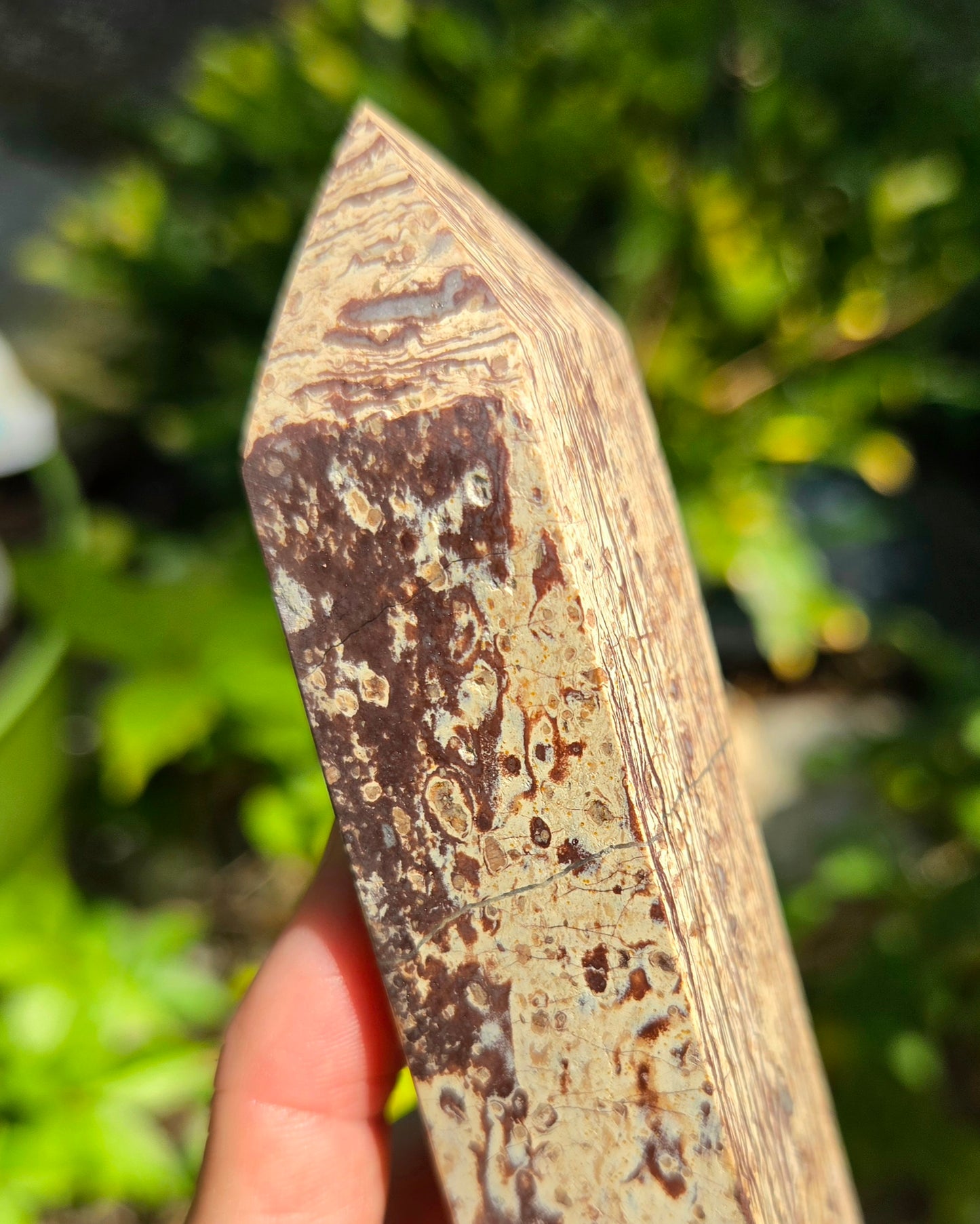 Fluorite in Matrix Obelisk