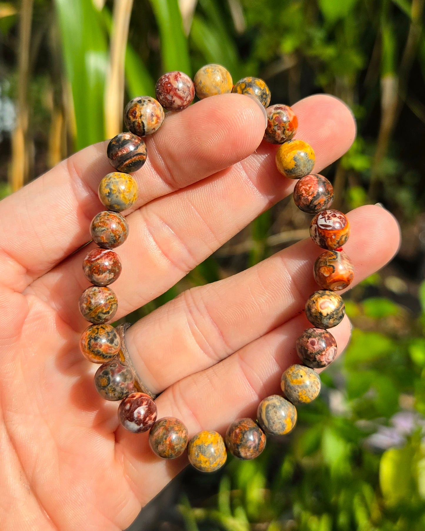 Leopard Jasper Stretchy Bracelet