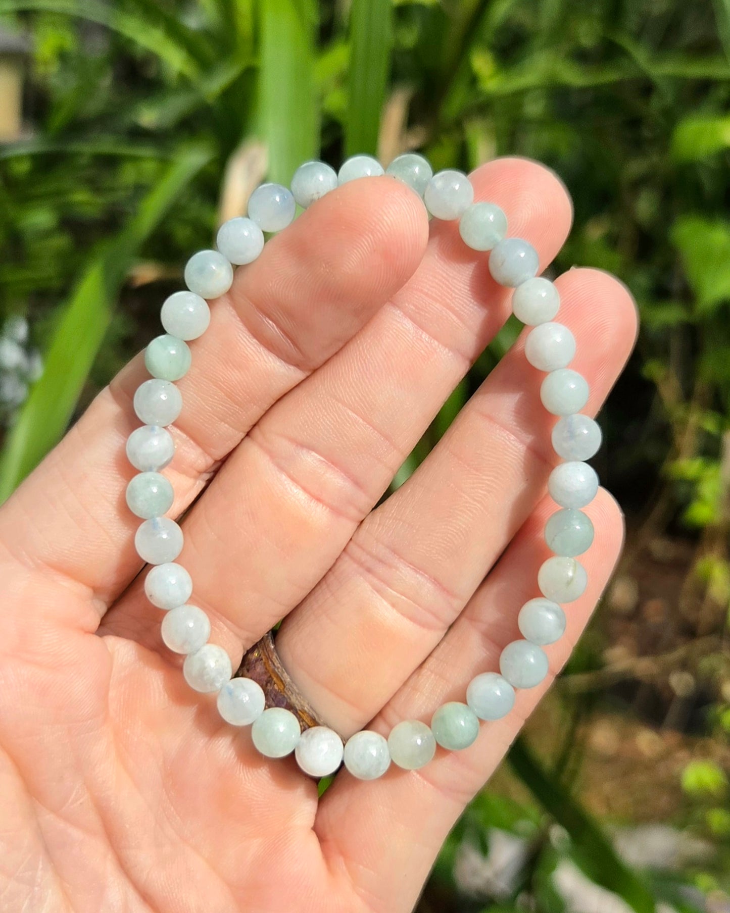 Aquamarine Stretchy Bracelet