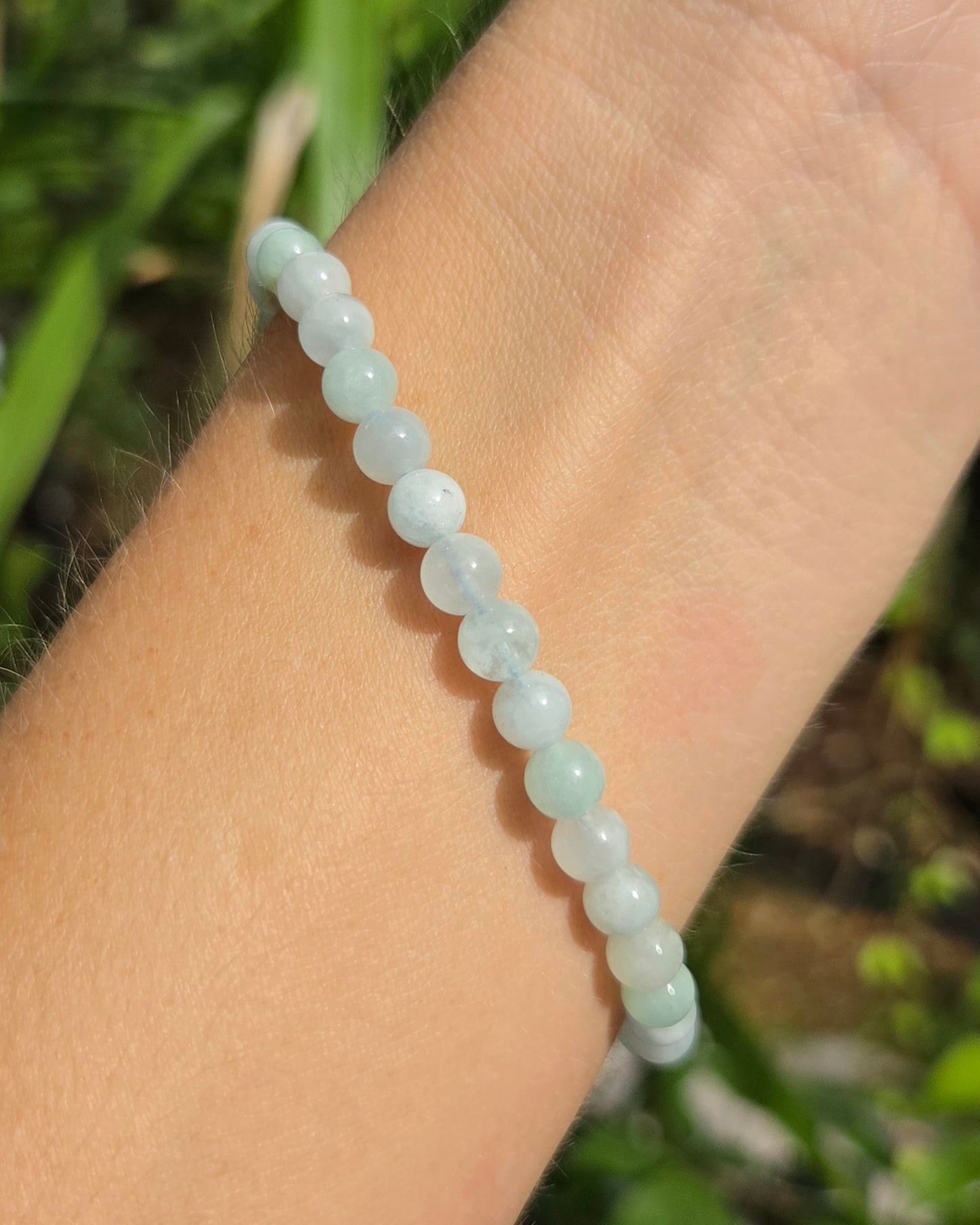 Aquamarine Stretchy Bracelet