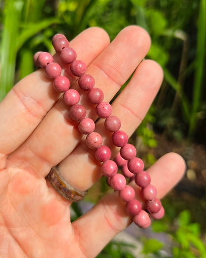 Rhodonite Stretchy Bracelet