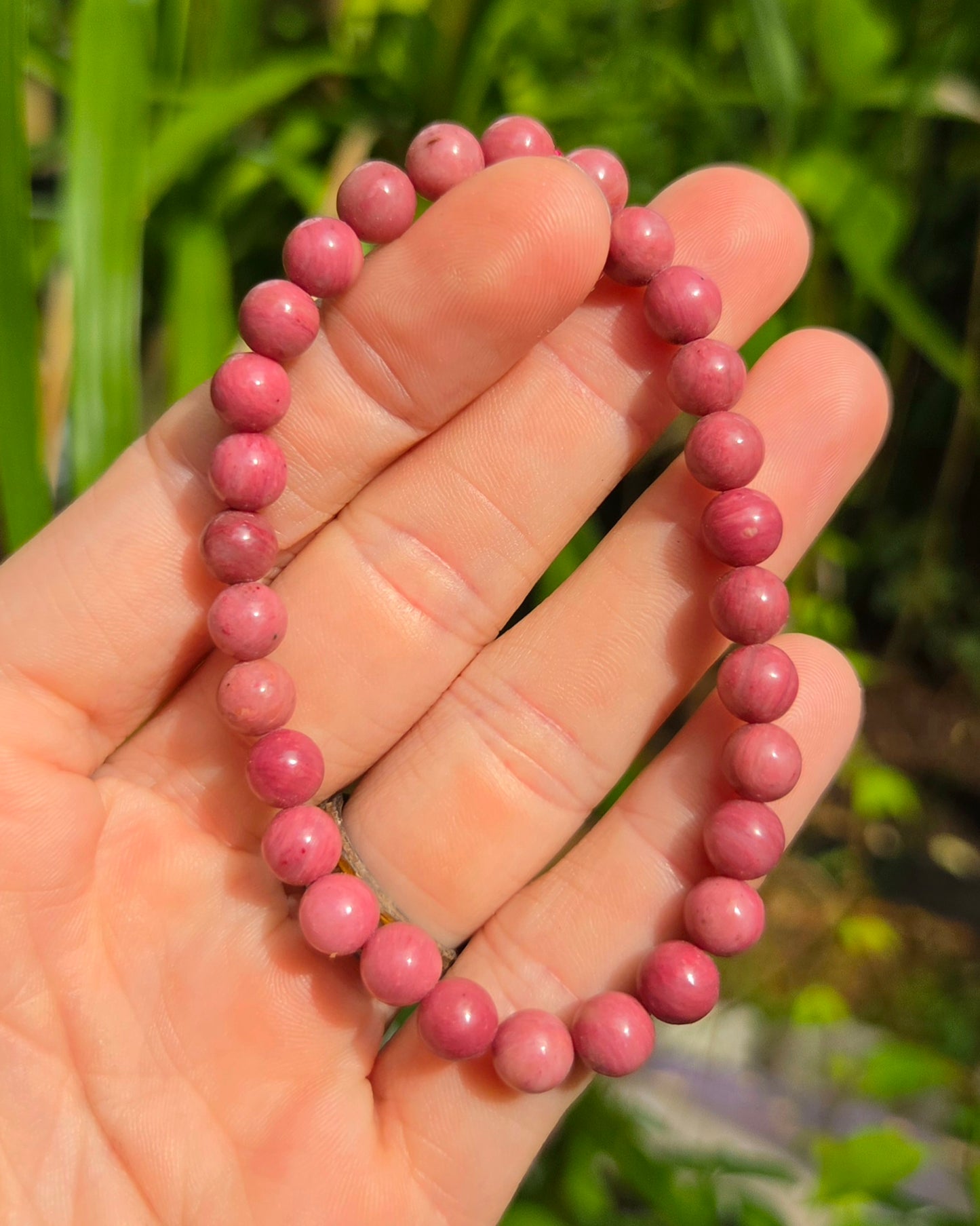 Rhodonite Stretchy Bracelet