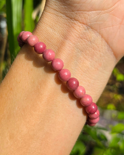 Rhodonite Stretchy Bracelet