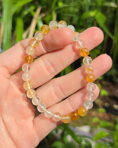 Golden Healer Quartz Stretchy Bracelet