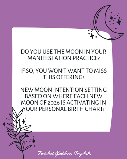 *Your Personal 2026 New Moon Manifestation Guide