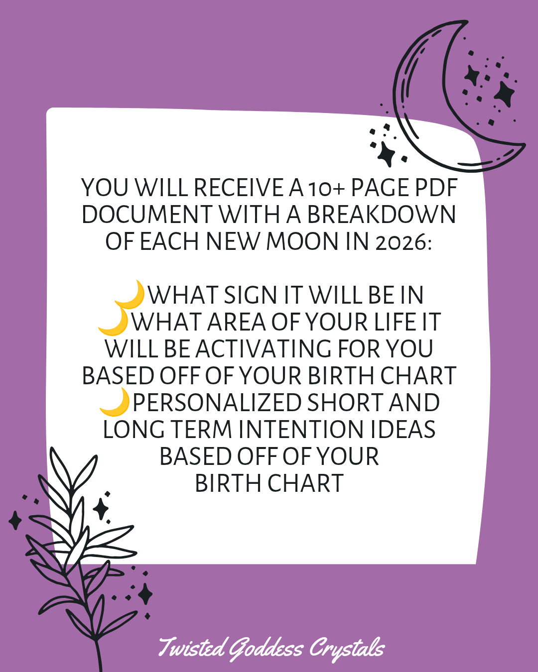 *Your Personal 2026 New Moon Manifestation Guide