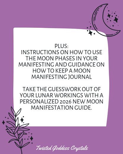 *Your Personal 2026 New Moon Manifestation Guide