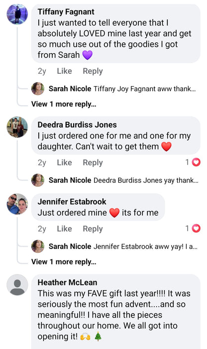 Yule Crystal Advent Calendar Pre-Order