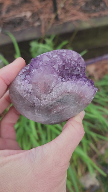 Uruguay Amethyst Polished Geode