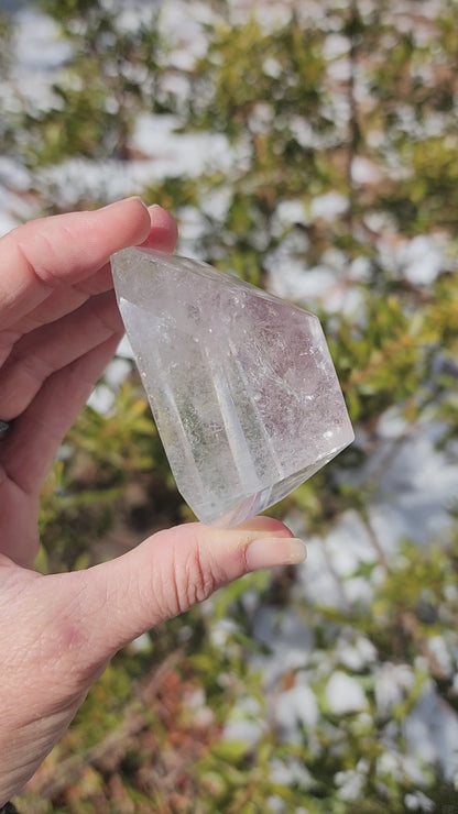 Clear Quartz Angular Freeforms