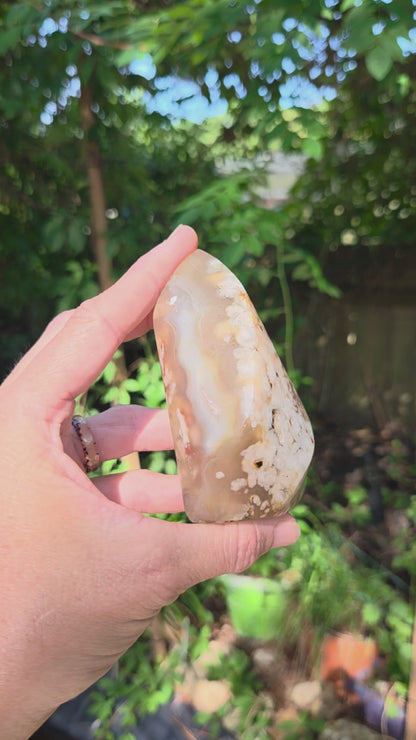 Flower Agate Flames