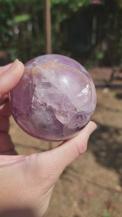 Purple Fluorite Sphere