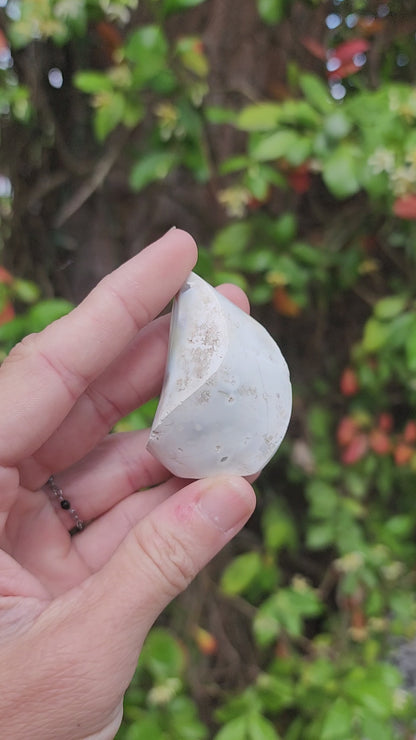 Orca Agate Flames