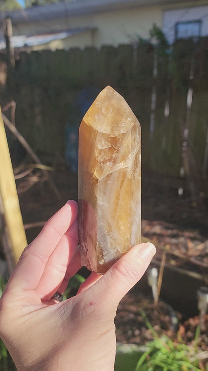 Natural Brazilian Citrine Towers