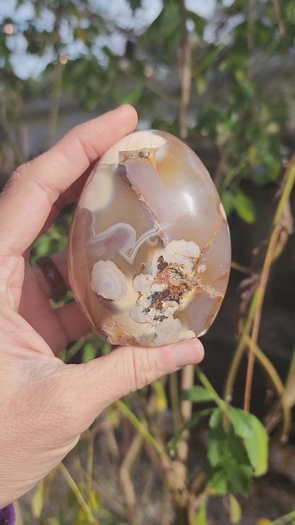 Flower Agate Freeforms