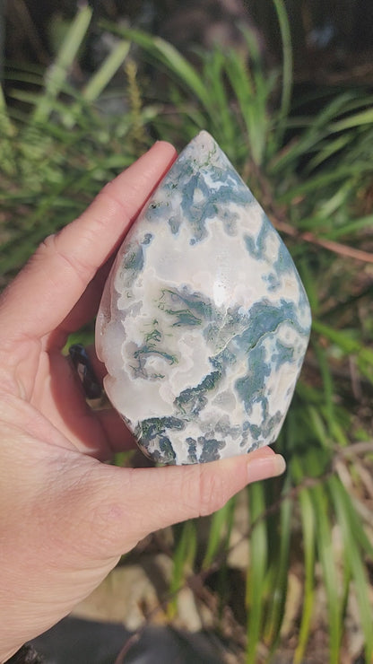 Moss Agate Freeform