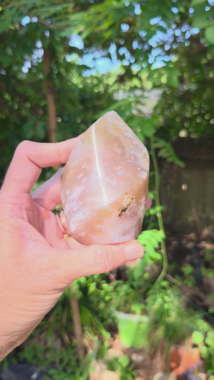 Flower Agate Flames