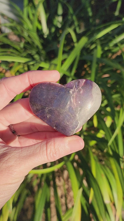 Gemmy Lepidolite Hearts