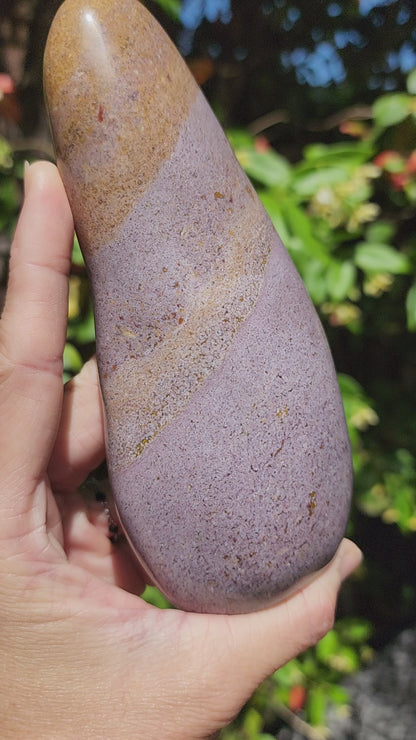 Pastel Purple Sea Jasper Freeform
