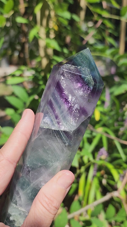 Large Rainbow Fluorite Towers