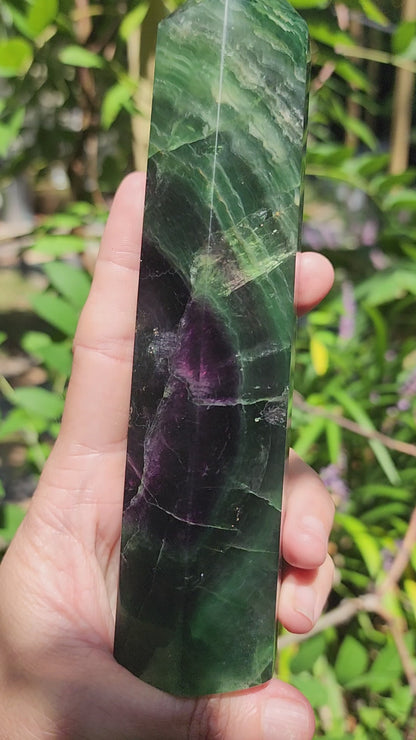 Large Rainbow Fluorite Towers