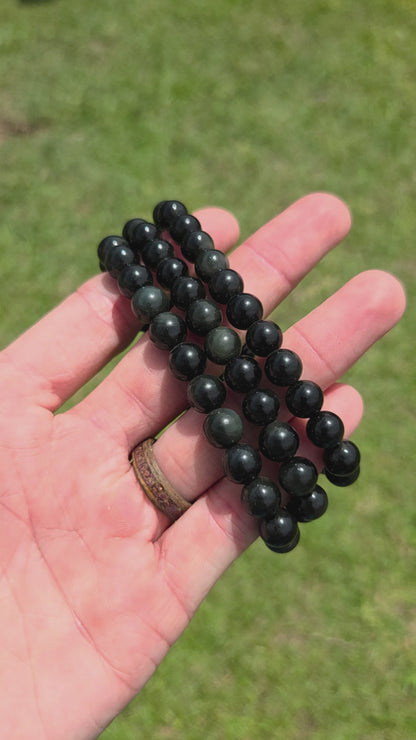 Rainbow Obsidian Stretchy Bracelet