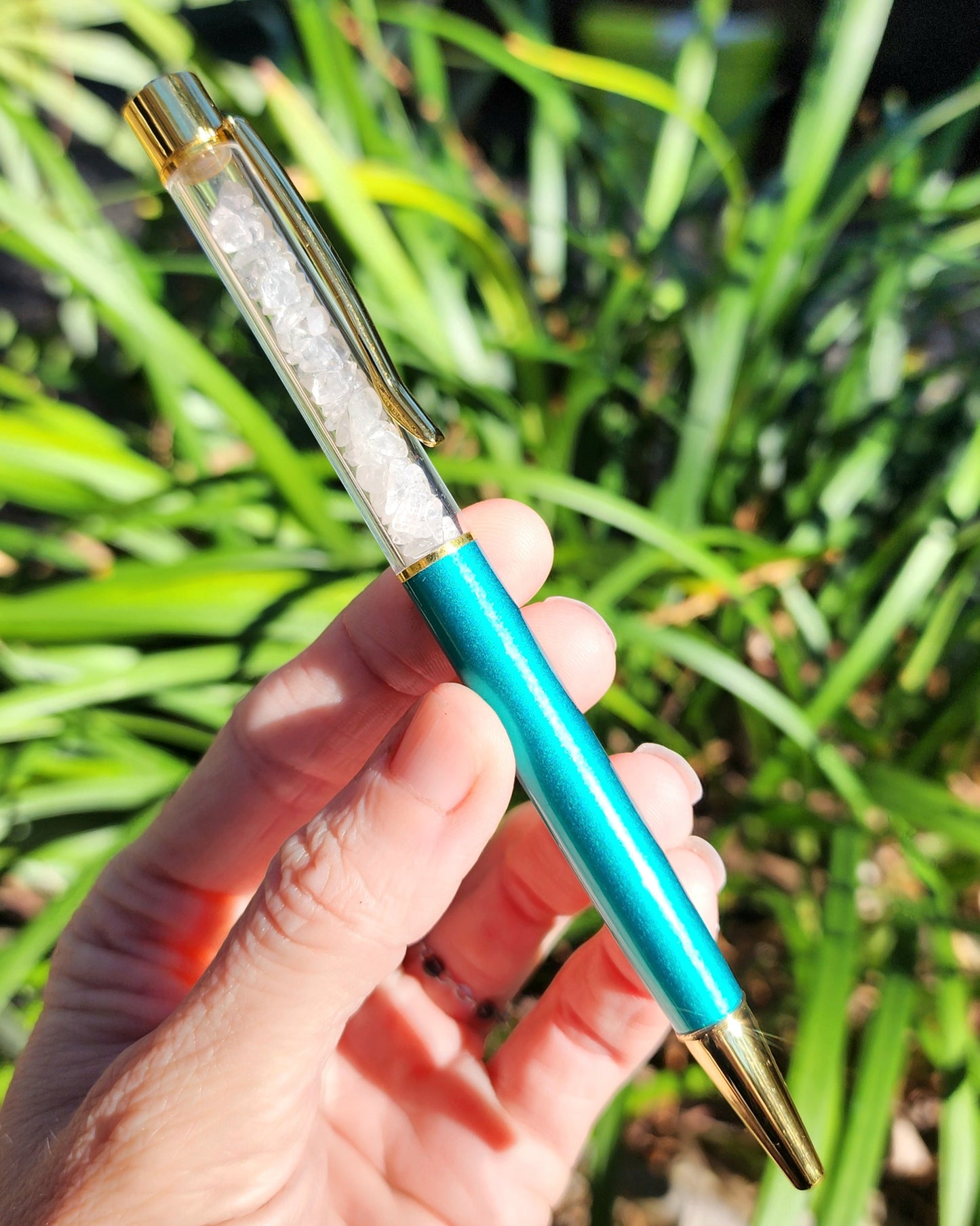 Clear Quartz Pen for Writing & Manifestation
